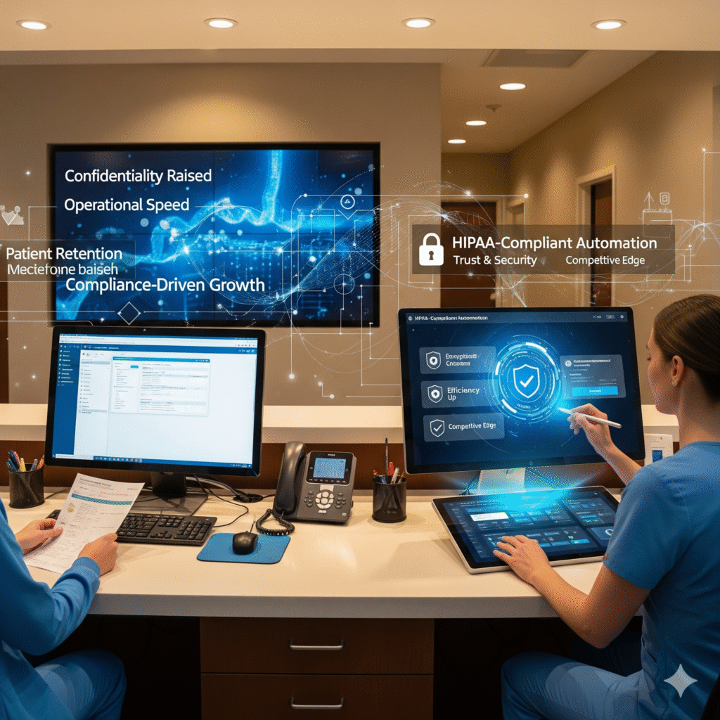 HIPAA-Compliant Automation: Turning Dental Practice Compliance Into Competitive Advantage