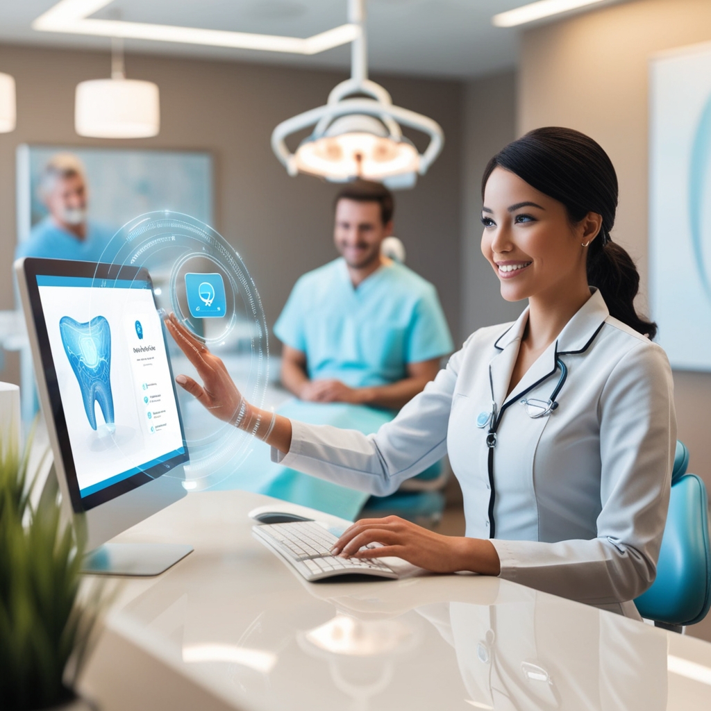 AI dental receptionist dashboard