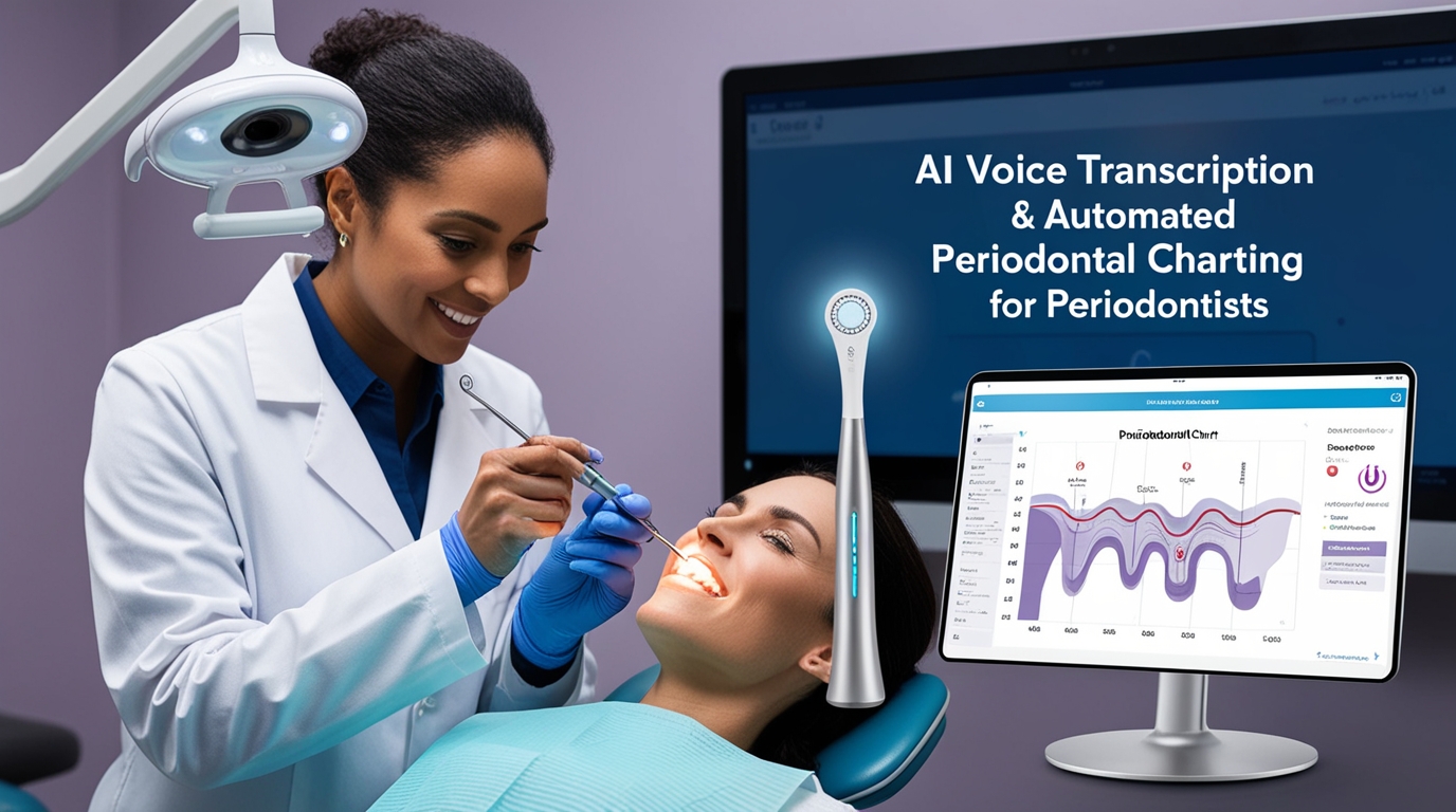 AI Voice Periodontal Charting Dashboard